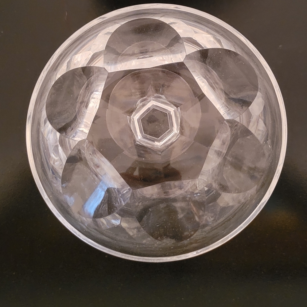Vintage crystal glass 1